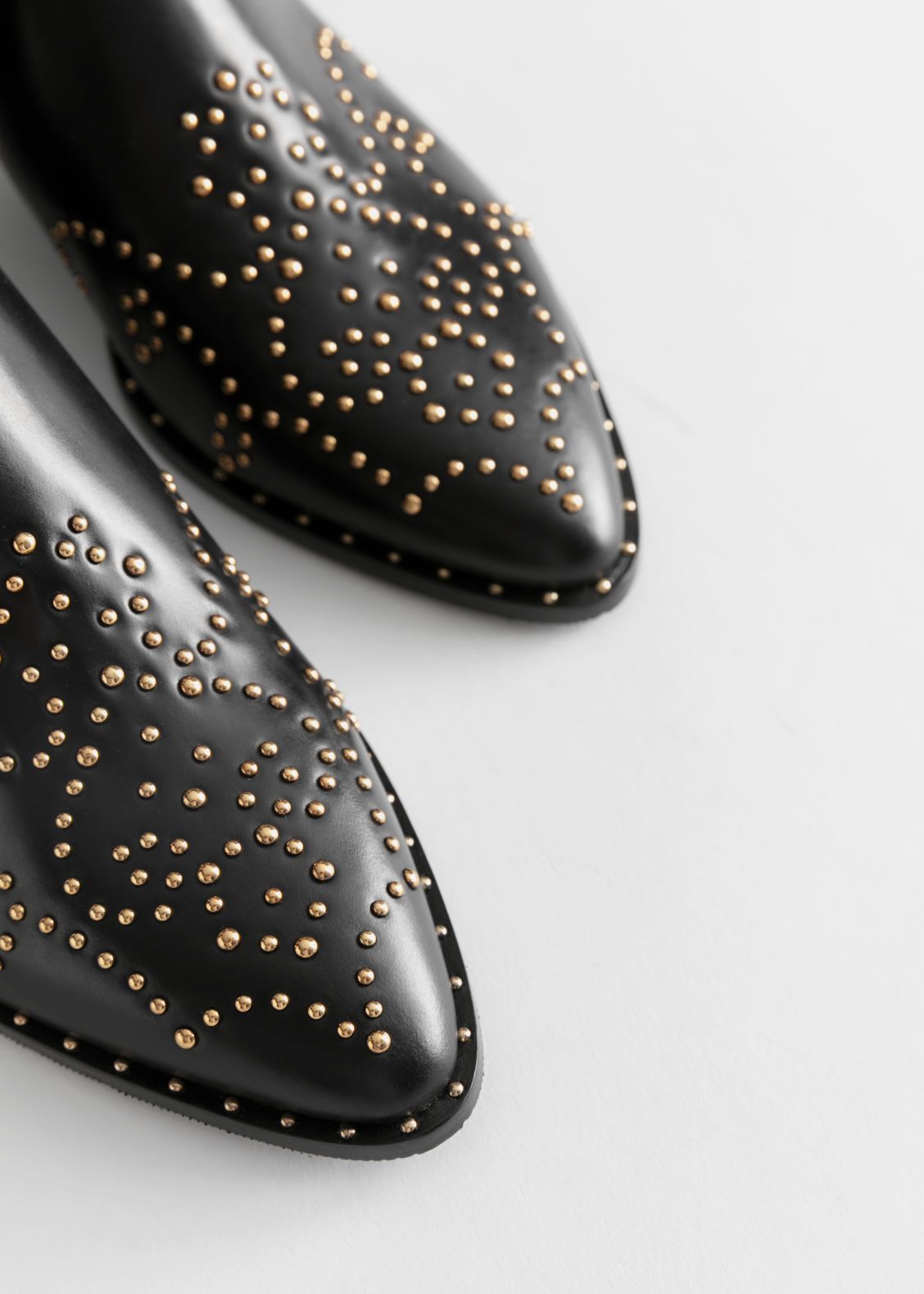 Embellished Leather Western Ankle Boots | & Other Stories (EU + UK)