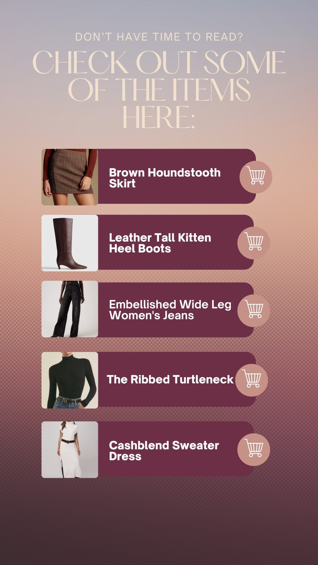 Check out some of our top recommendations for Fall from our November Newsletter’!

#LTKSeasonal #LTKHoliday #LTKootd