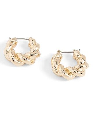 Small Rope Chain Hoops | Express