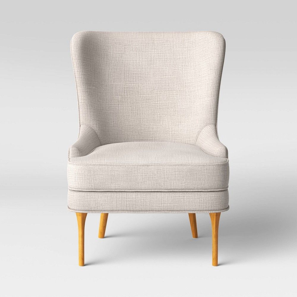 Cheswold Wingback Chair Beige - Threshold | Target