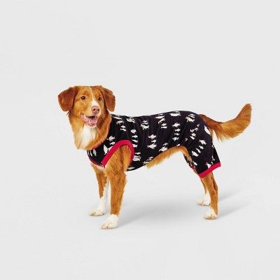 Dog and Cat Holiday Penguins Print Matching Family Pajama Set - Wondershop™ Black | Target