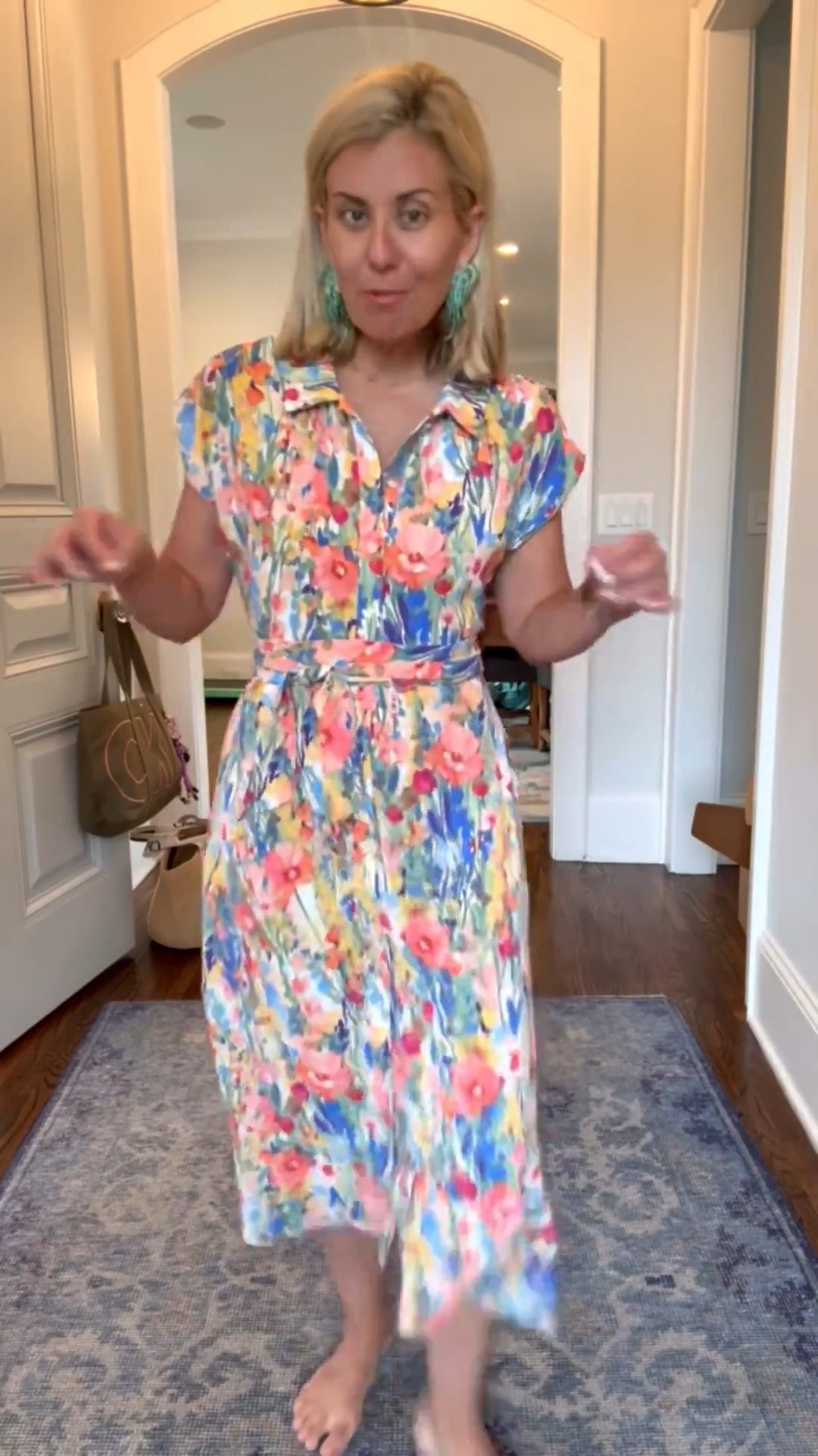Y’all this dress is gorgeous!! I’m thinking Easter or luncheon….the colors are beautiful & the price point is amazing! I’m in xs and 8 heel. 

#LTKdayinmylife #LTKmomlife #LTKspringtrends