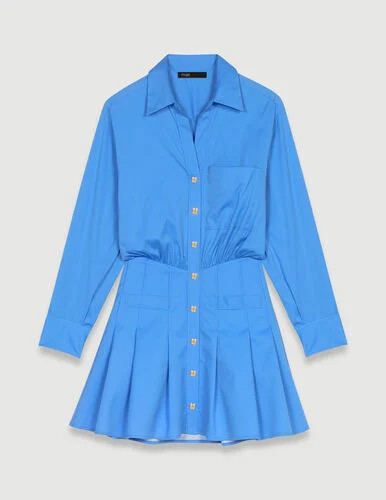 Short shirt dress | Maje US