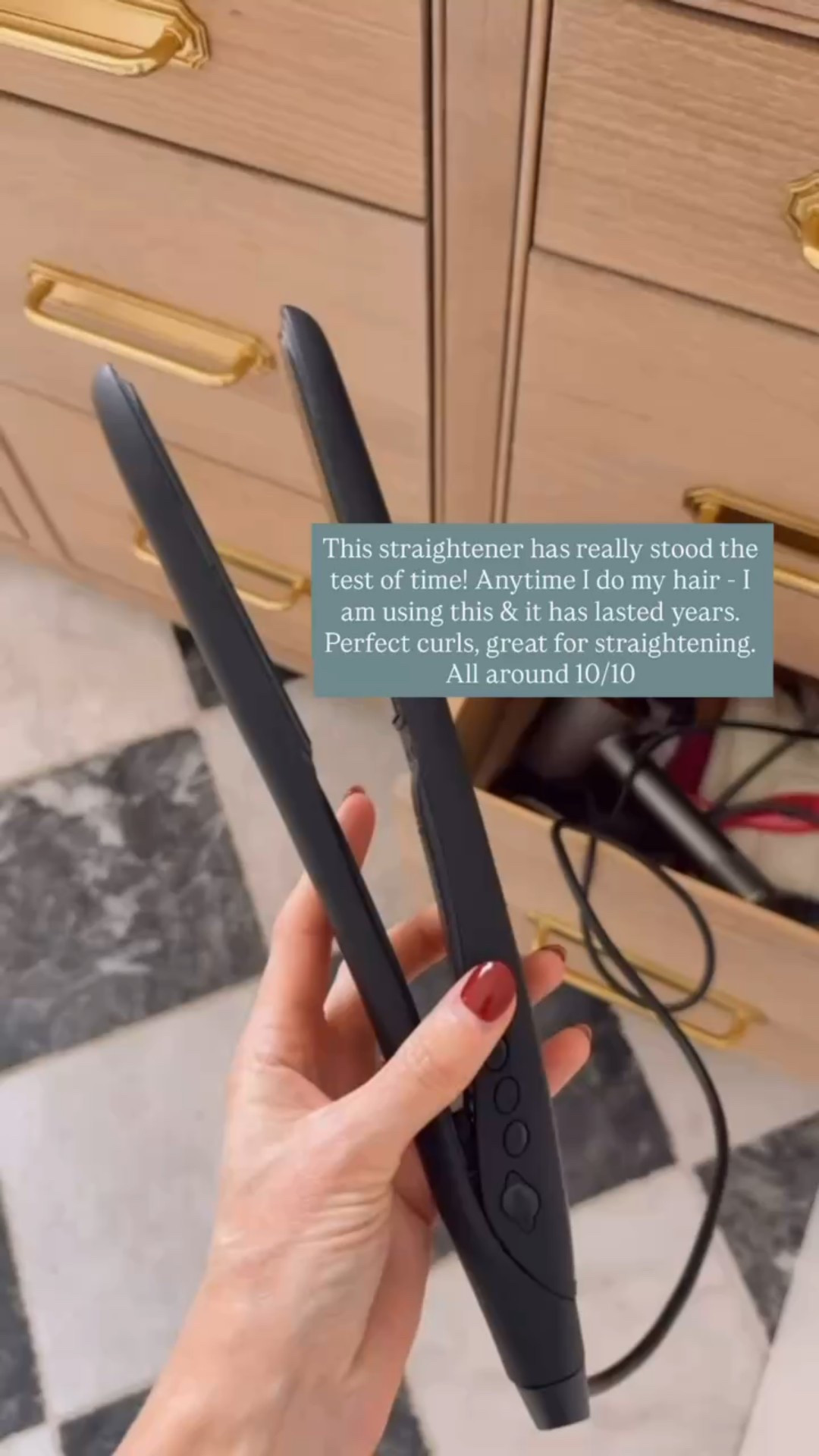 This straightener is definitely a splurge, but when I tell you, it has held up SO well over the years - I mean it! I use it to both straighten & curl my hair! Currently 40% off too for Black Friday, so I would grab it now!! 

Loverly Grey, straightener, hair tools, Black Friday, curler 

#LTKBeauty #LTKCyberWeek #LTKSaleAlert