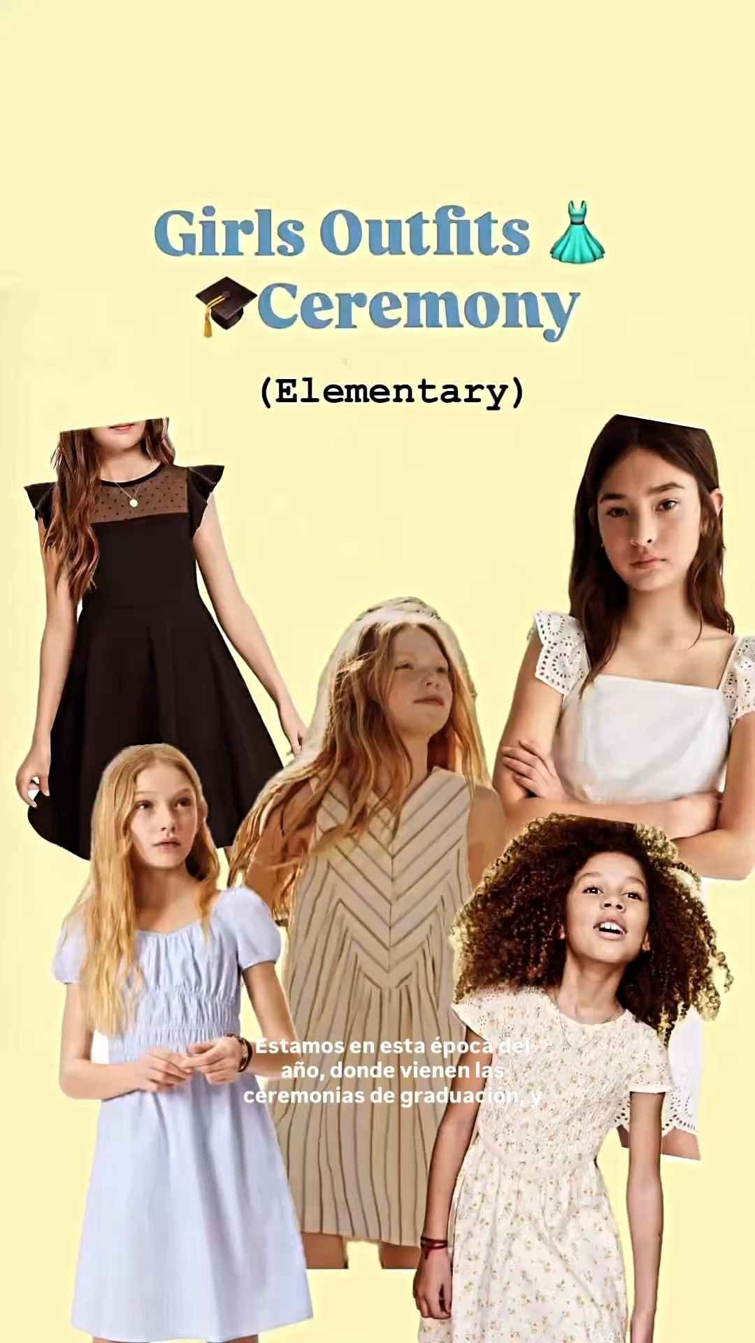 Vestidos 👗 para graduación 🎓Elementary !!

 

#LTKgrwm #LTKSeasonal #LTKootd