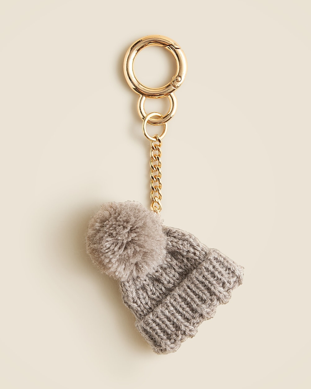 Pom-pom beanie bag charm | J. Crew US