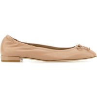 Stuart Weitzman Powder Pink Leather Bria Ballerinas | Balardi (US & Canada)