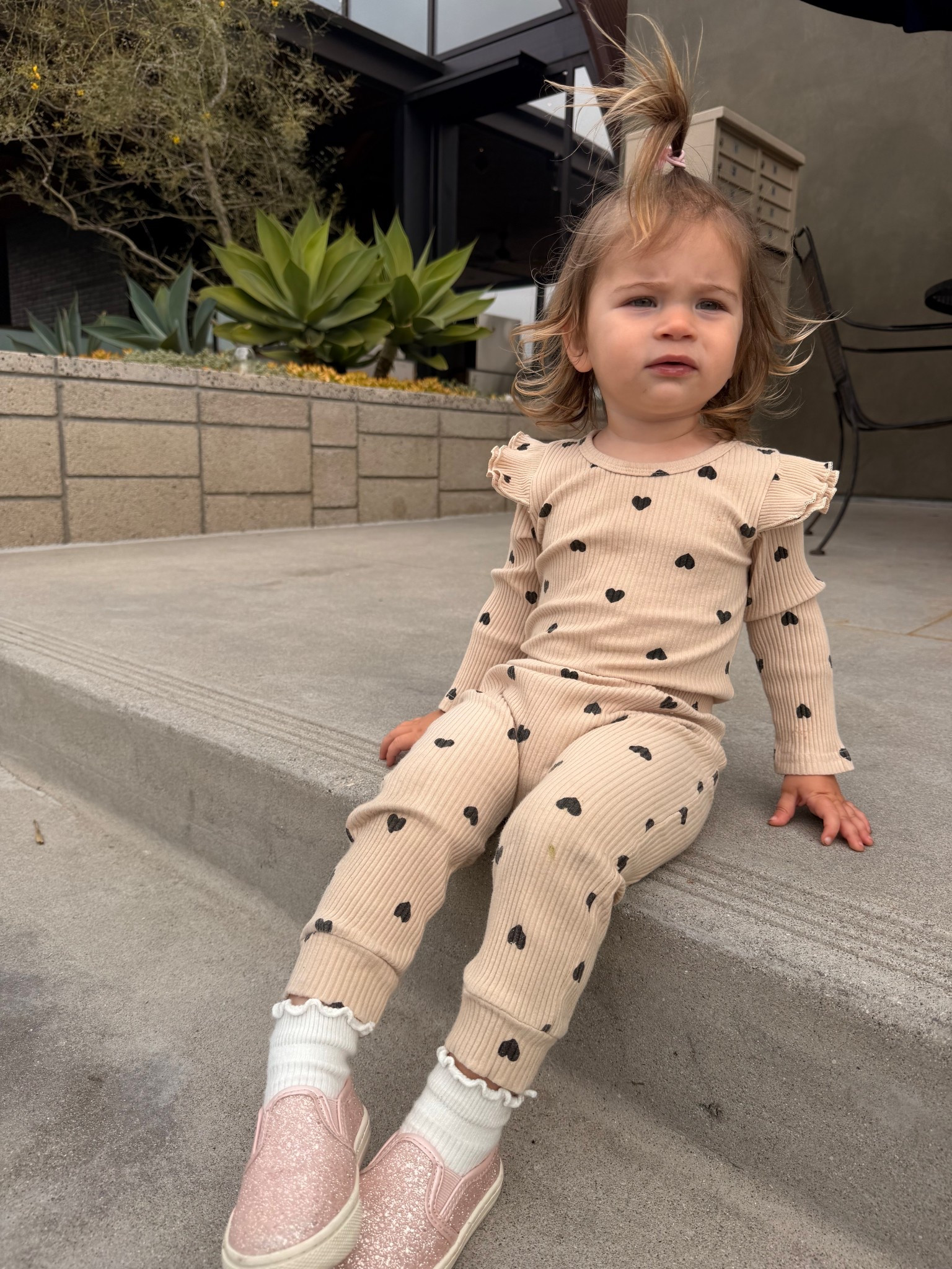 This little two piece heart set is a hand me down from her big sis, but they still sell it!! And it gets here in time for Valentine’s Day!! It’s so precious & because of its colors we love this one all year round! 

#LTKBaby #LTKValentine #LTKKids