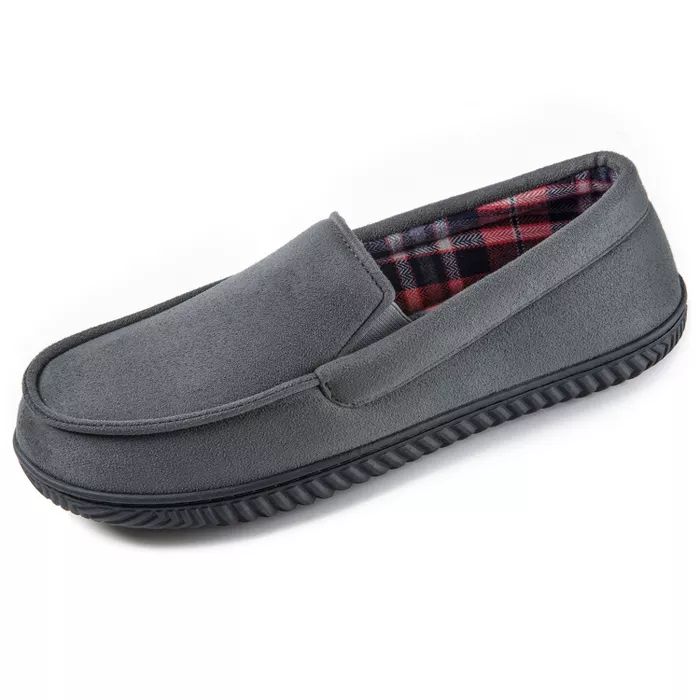 RockDove Men's Flannel Lined Memory Foam Loafer Slipper | Target