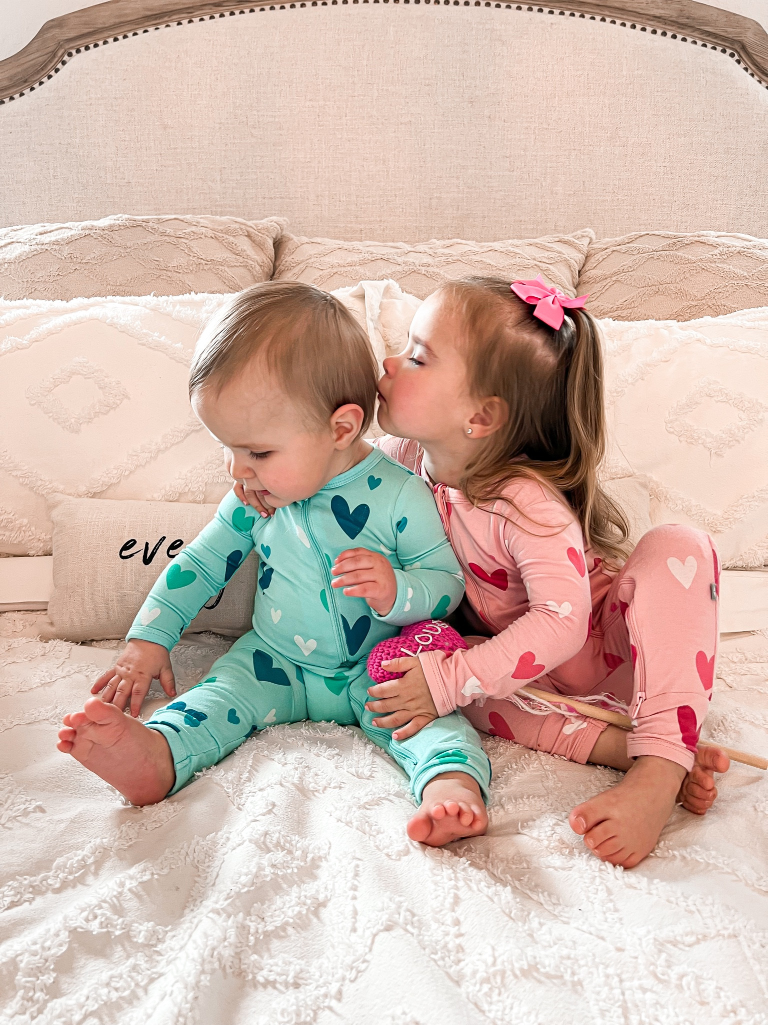 Our Valentine’s Day pjs 🤍

#LTKSeasonal #LTKbaby #LTKfamily