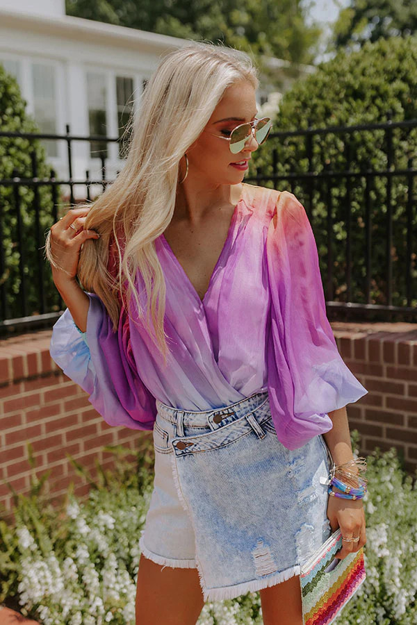 Simply Superb Watercolor Bodysuit | Impressions Online Boutique