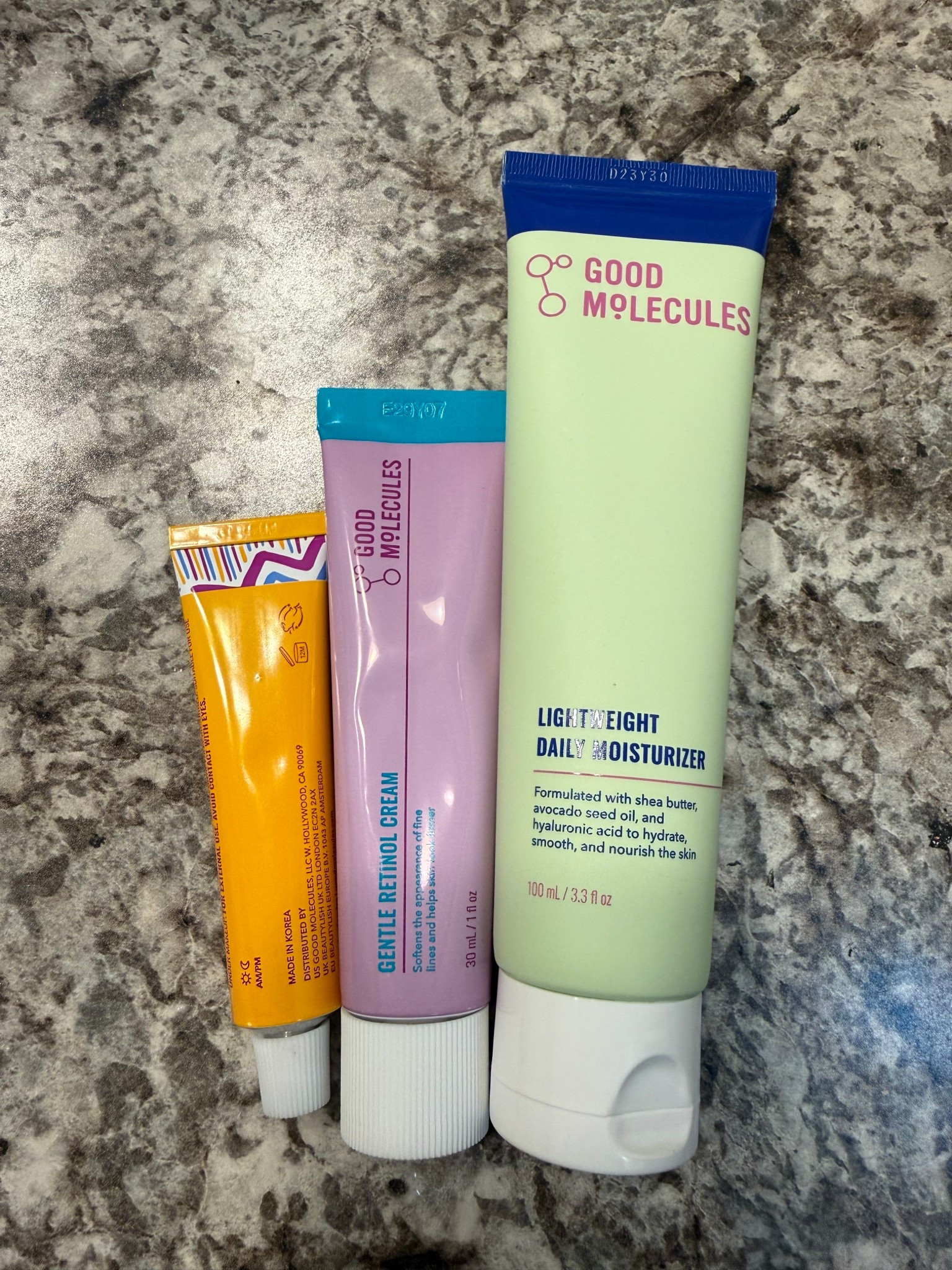 ✨ Skin barrier friendly + budget-approved!
These Good Molecules favorites have been my go-to for keeping my skin hydrated, smooth, and glowy through the colder months. The retinol cream is super gentle — no irritation or dryness — and the moisturizer feels luxe without the price tag 💛

#GoodMolecules #LTKBeauty #SkincareRoutine #AffordableSkincare #RetinolCream #Moisturizer #SweetLifeByKourtney


#LTKFindsUnder50 #LTKFindsUnder100 #LTKBeauty