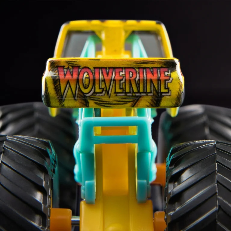 Monster Jam, Marvel Official Wolverine Monster Truck, Die-Cast Vehicle, 1:64 Scale, Super Hero Ki... | Walmart (US)