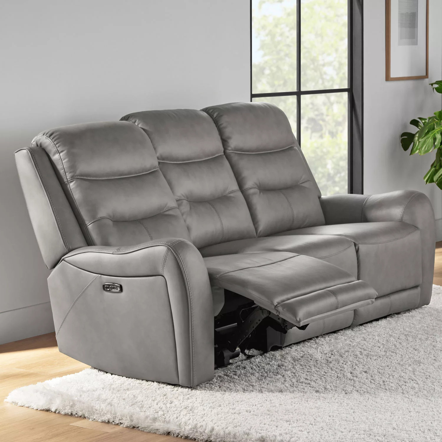 Member's Mark Cooper Power Reclining Leather Sofa | Sam's Club