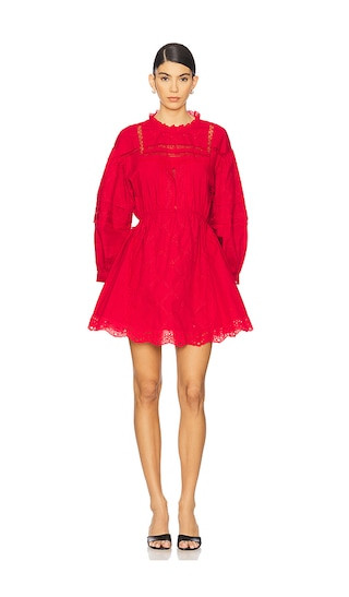 Clancy Mini Dress in Red | Revolve Clothing (Global)