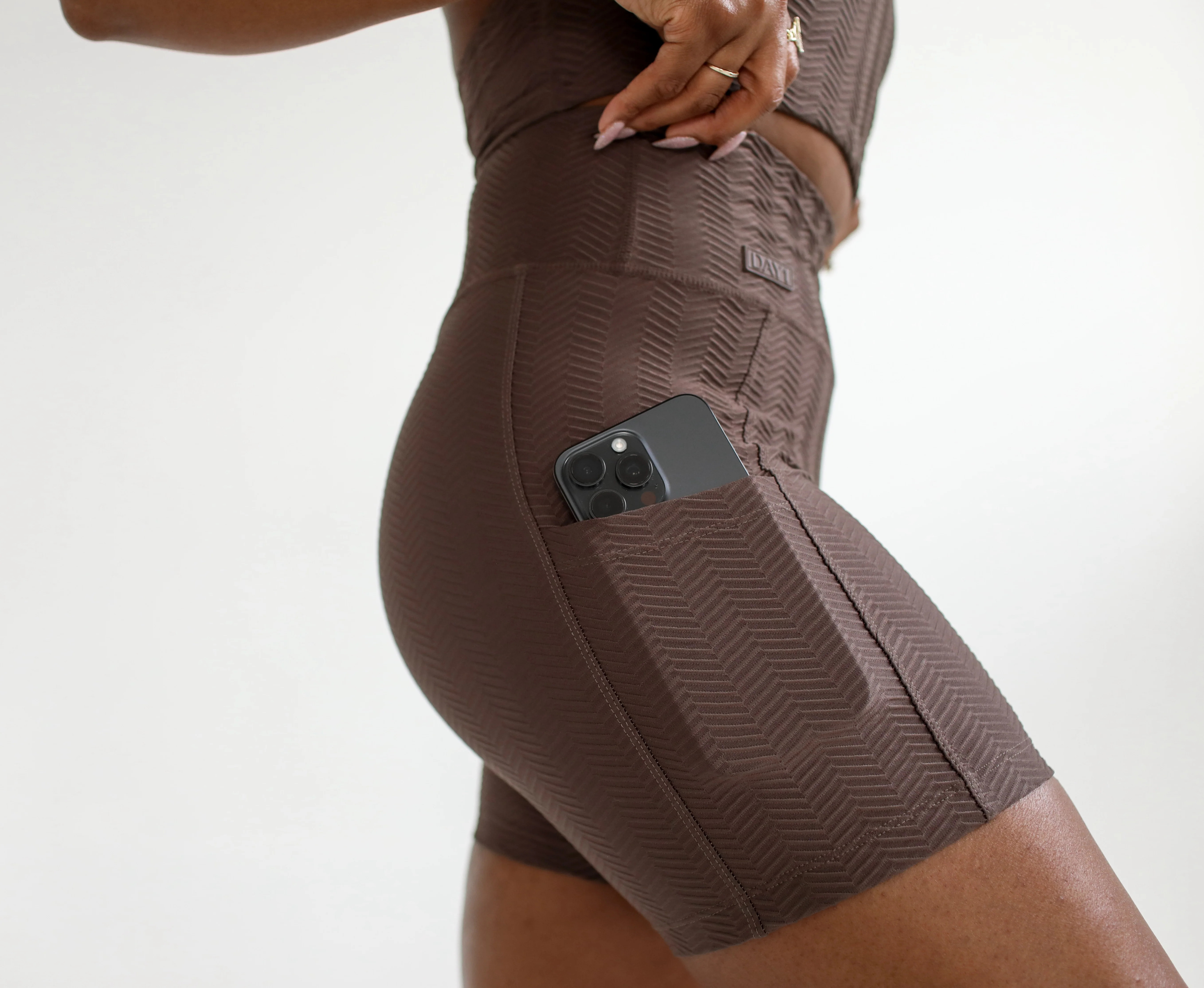 Contour Herringbone Bike Short | Day1 Fitness