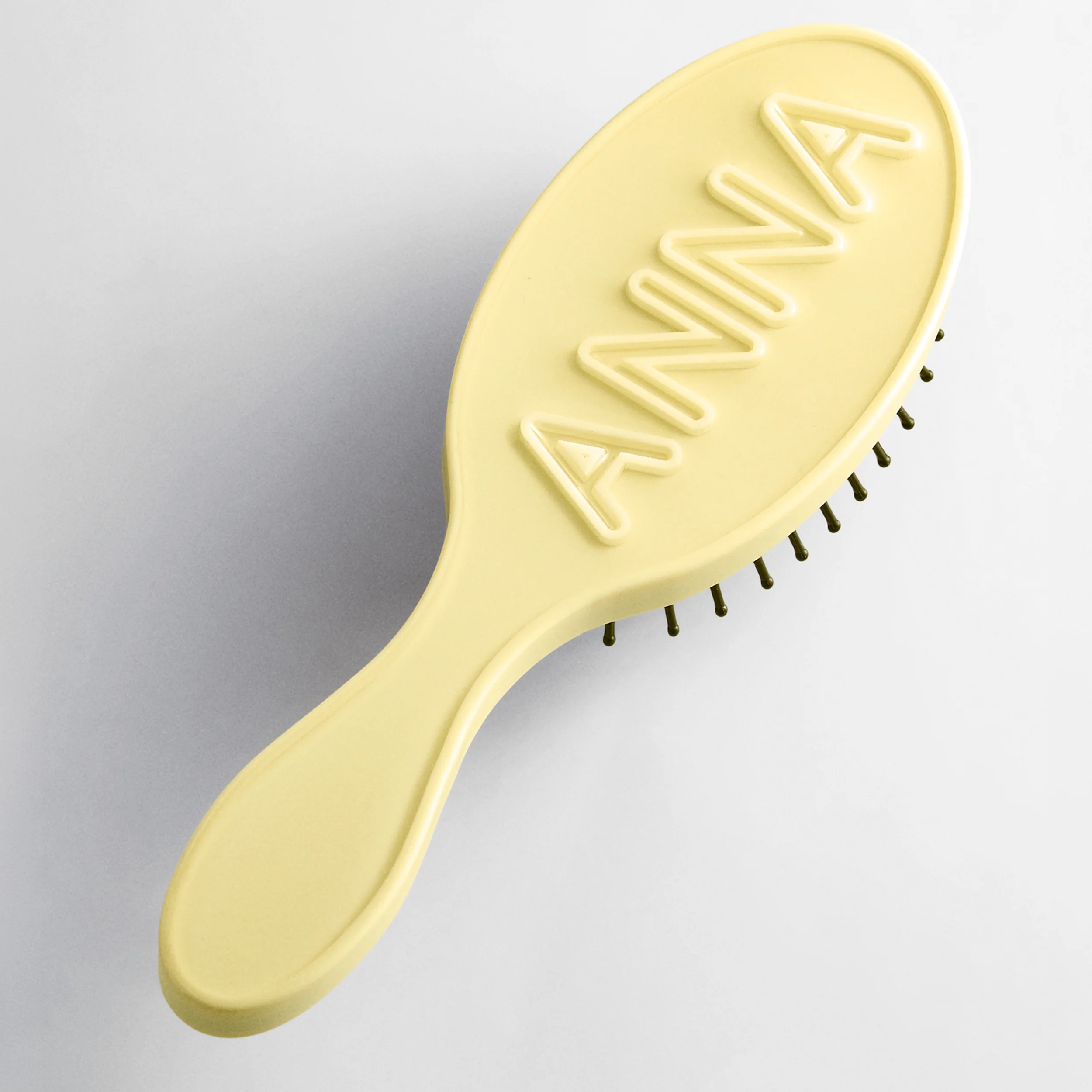 Mini Fine Line Custom Hair Brush - Butter Yellow | BaubleBar