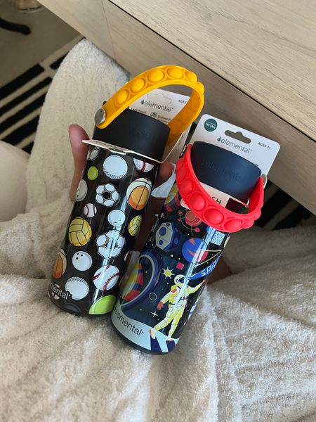 Got new spill-proof water bottles for the boys with pop socket straps! $15 and tons of patterns -

#LTKkids #LTKGiftGuide #LTKfamily