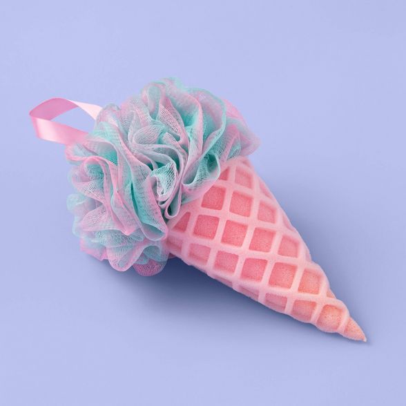 Ice Cream Cone Sponge Or Loofah Combo - More Than Magic™ | Target