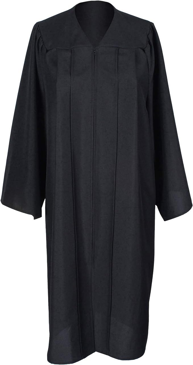 MyGradDay Unisex Matte Robes for Graduation Gown,Choir Robe for Church,Pulpit Robe and Pastor &Ju... | Amazon (US)