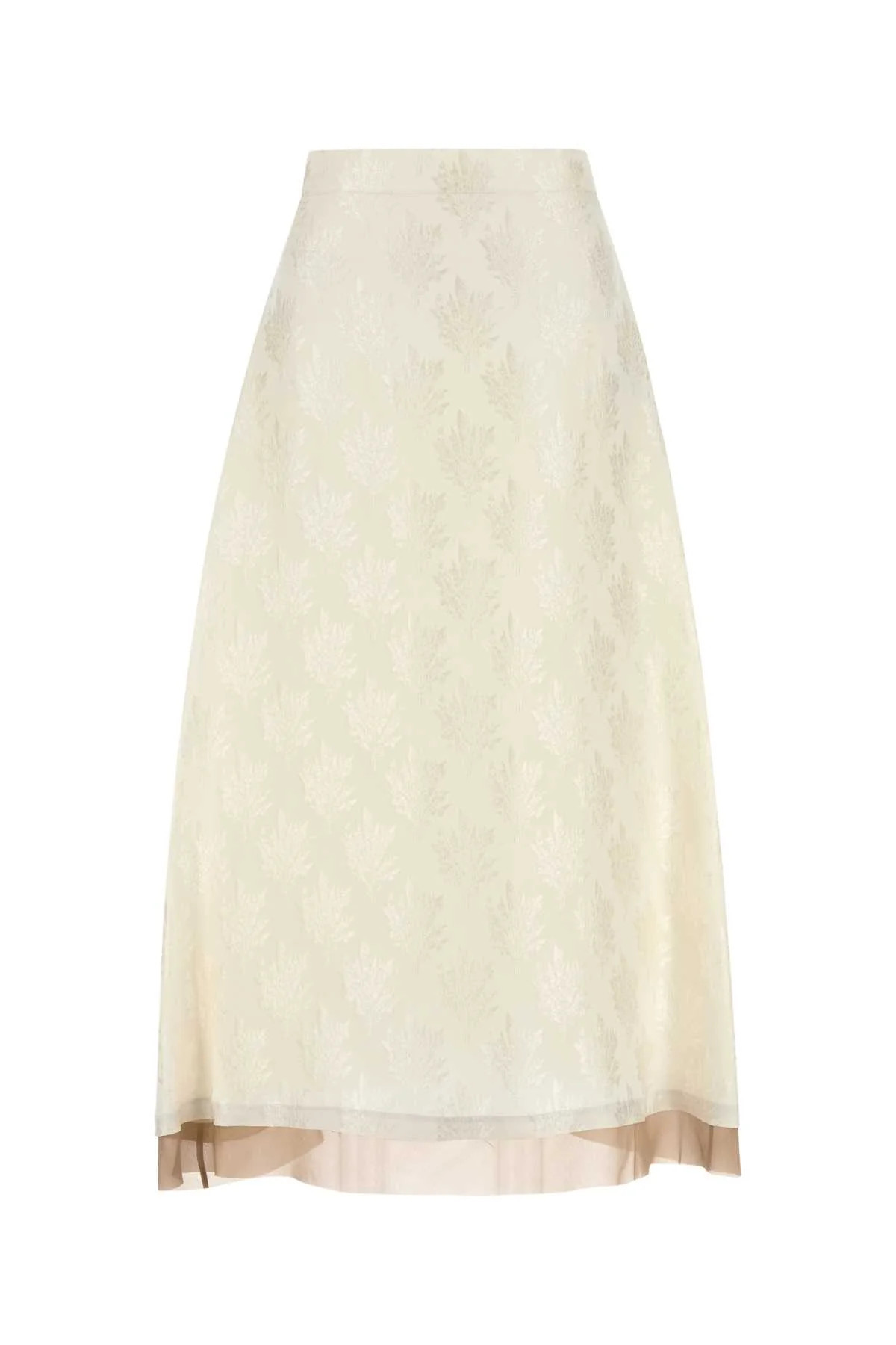 Fendi Wrap Skirt — White - 42 | Italist Inc.