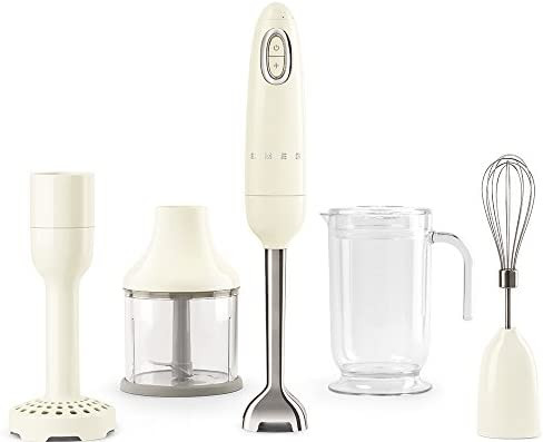 Smeg HBF02CRUS Hand Blender, Cream, One Size | Amazon (US)
