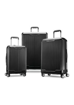 Samsonite Silhouette 17 Hardside Expandable Spinner Collection, Black, 28.5 In | Belk