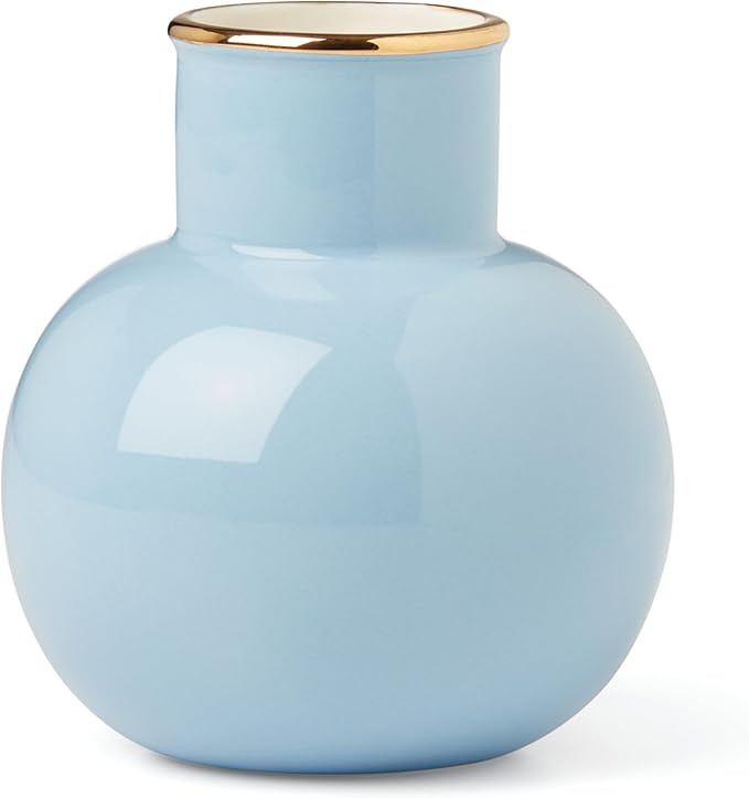 Kate Spade New York Blue Make It Pop Small Vase, 0.68 | Amazon (US)