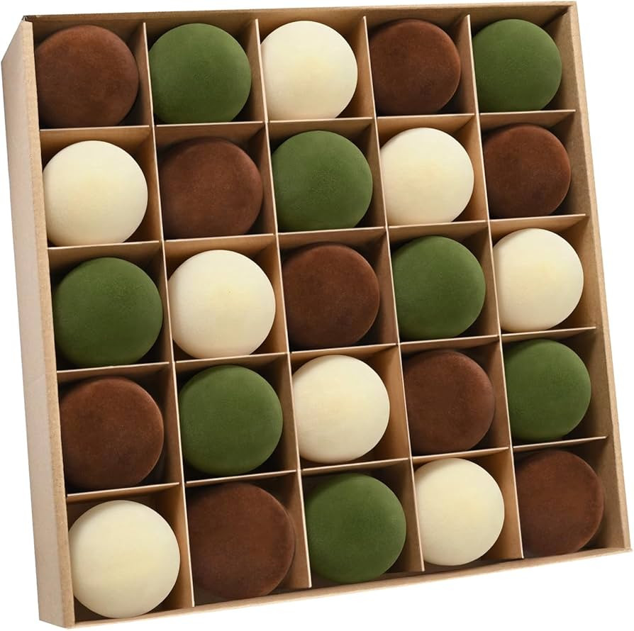 25Pcs Velvet Ornaments for Christmas Tree, 2.36 Inch Velvet Christmas Ornaments Balls, Shatterpro... | Amazon (US)