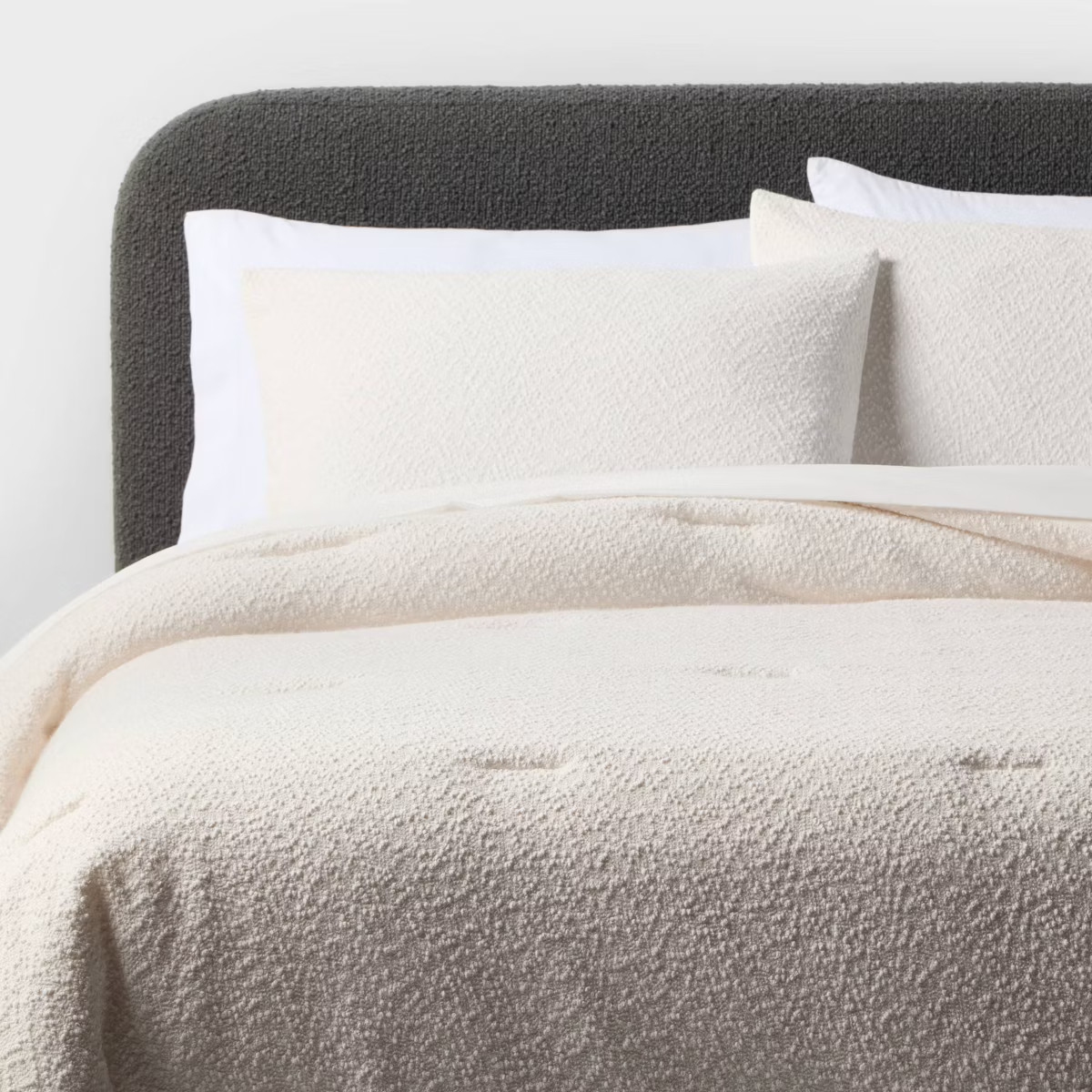 Full/Queen Boucle Comforter Set Ivory - Threshold™ | Target