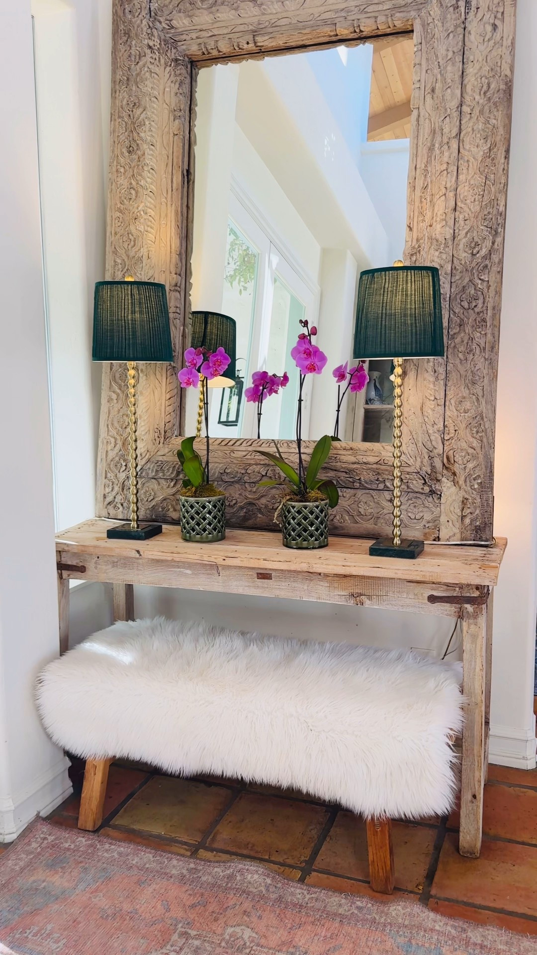 Home Decor Entryway Refresh! 

After finally taking down all of our Christmas decor, I decided it’s time for a home decor refresh!🌿

I love emerald green decor and these lamps added just the right touch of color. These gold and green lamps, orchids, and vintage mirror & entryway table work together to create a casual yet elegant vibe. 

#entrywaytable #entryway #entrywaydecor #marneystidbits #olivegreen

LTKFindsUnder100 

#LTKHome #LTKSaleAlert