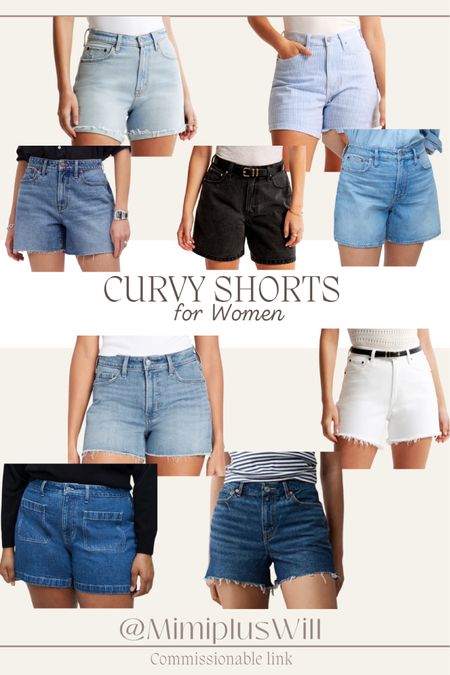Curvy shorts for women with hips and thighs! Some of my favorites are linked here. 

Shorts | summer shorts | denim shorts | curvy shorts | petite fashion 
Follow @mimipluswill for more! 

#LTKMidsize #LTKSeasonal #LTKFindsUnder100