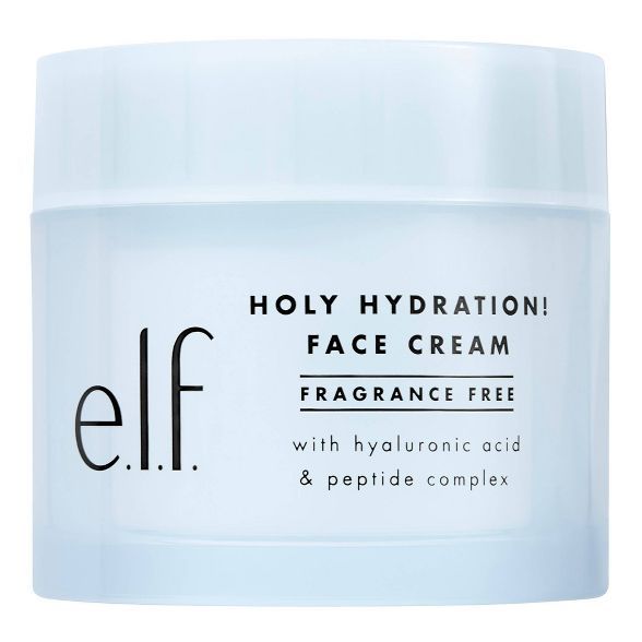 e.l.f. Holy Hydration Face Cream Fragrance Free - 1.8oz | Target