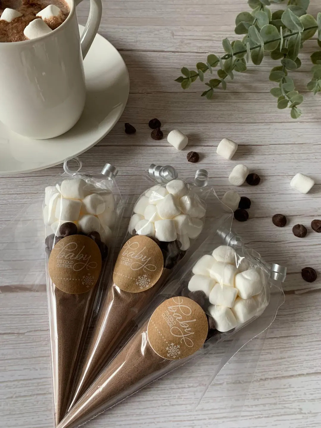 Baby Shower Hot Chocolate Cones, Oh Baby Theme, It's A Boy, Party Favors, Sweet Candy Treats, Glu... | Etsy (US)