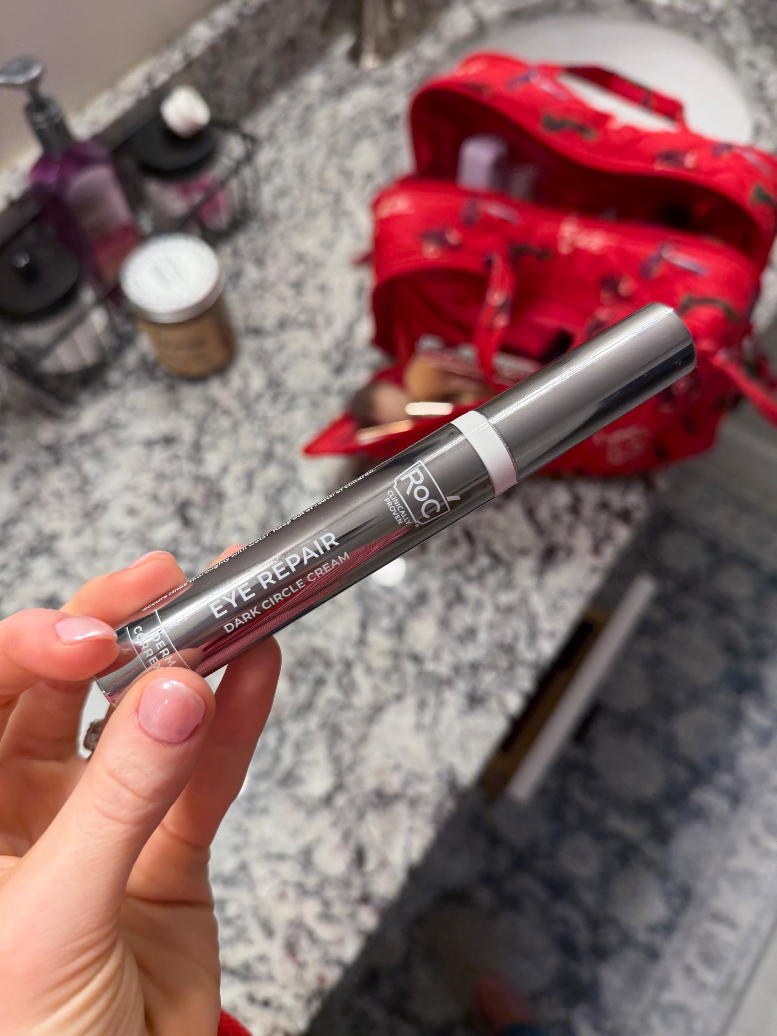 The best under eye repair cream with the cooling metal tip! @Roc Skincare 

#LTKmomlife #LTKBeauty