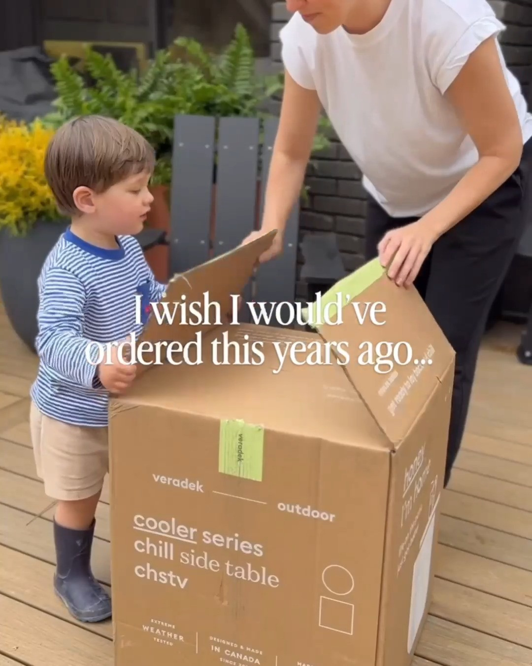 I wish I would have ordered this years ago! This outdoor cooler side table looks like a chic side table but the top lifts off to reveal an ice chest, so drinks stay cold right next to your seat. It is on sale for Amazon Big Deal Days and would make a great gift.
#amazonbigdealdays #bigdealdays #primebigdealdays #amazondeals #veradek #coolertable #outdoorsidetable #patiodecor #patiofurniture #outdoorliving #backyardideas #outdoorentertaining #deckdecor #amazonhome #salealert #founditonamazon 

 #LTKSaleAlert