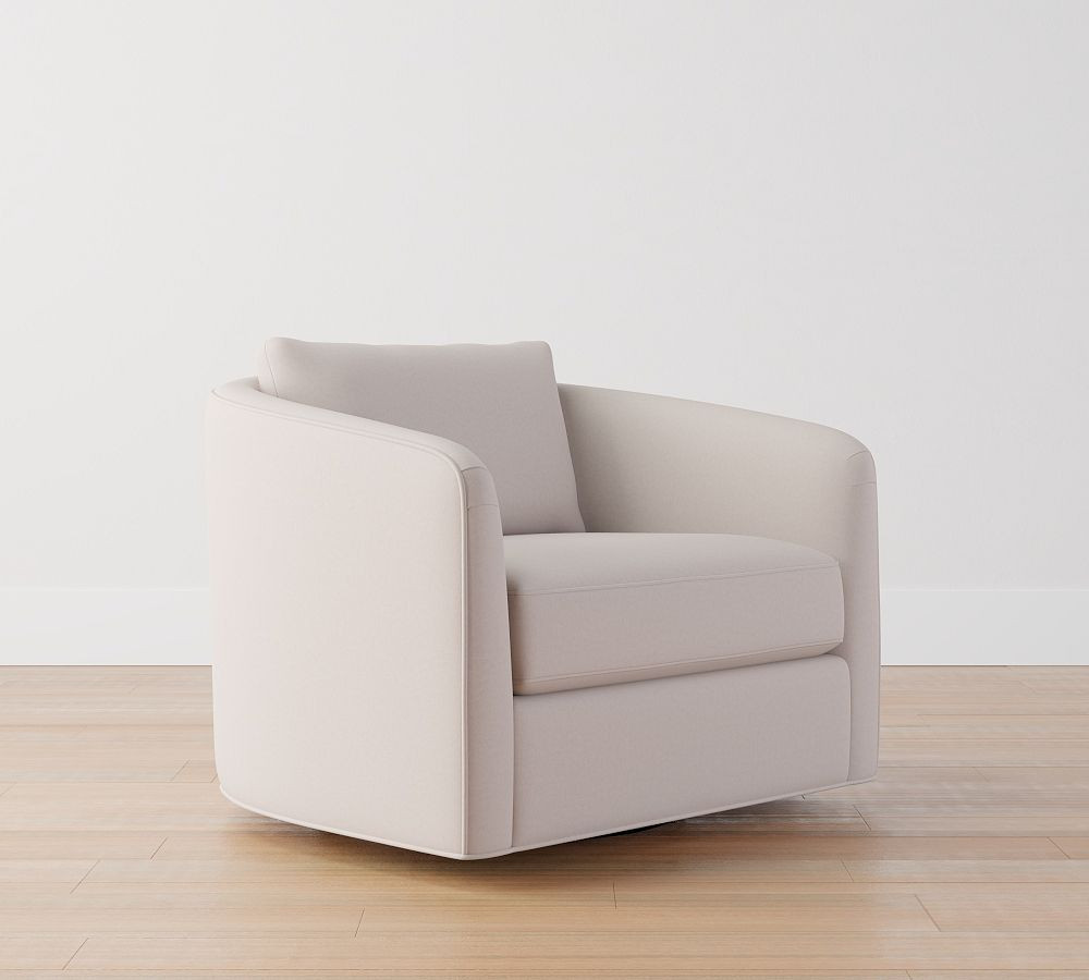 Remmy Swivel Chair | Pottery Barn (US)
