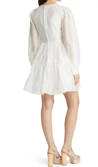 Bardot Harlow Long Sleeve Minidress | Nordstrom | Nordstrom