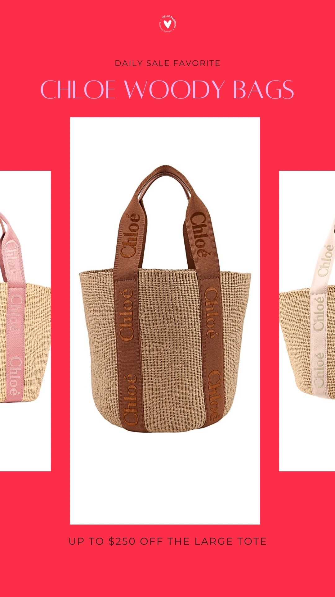 The Chloe Woody bags you've been eyeing are on sale! Save up to $250 off the large tote and snag this timeless designer favorite before it's gone. Perfect for summer, travel, and everyday wear. ✨

#LTKTravel #LTKootd #LTKSaleAlert