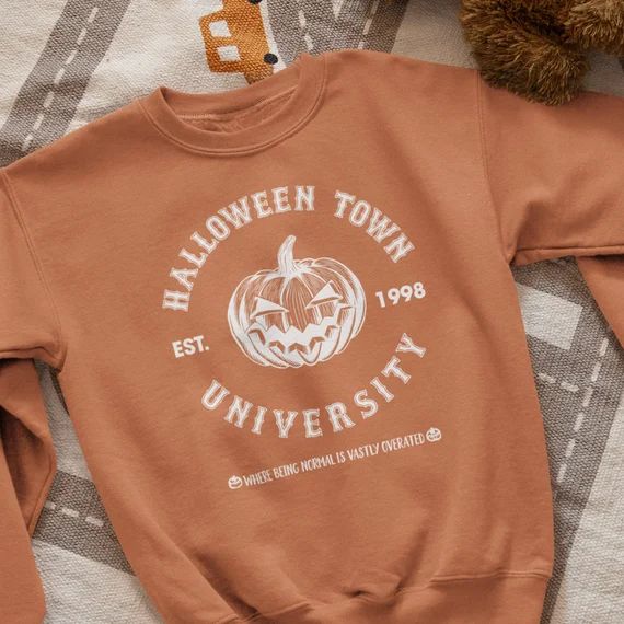 Halloween Town Est 1998 University Sweatshirt Halloweentown - Etsy | Etsy (US)