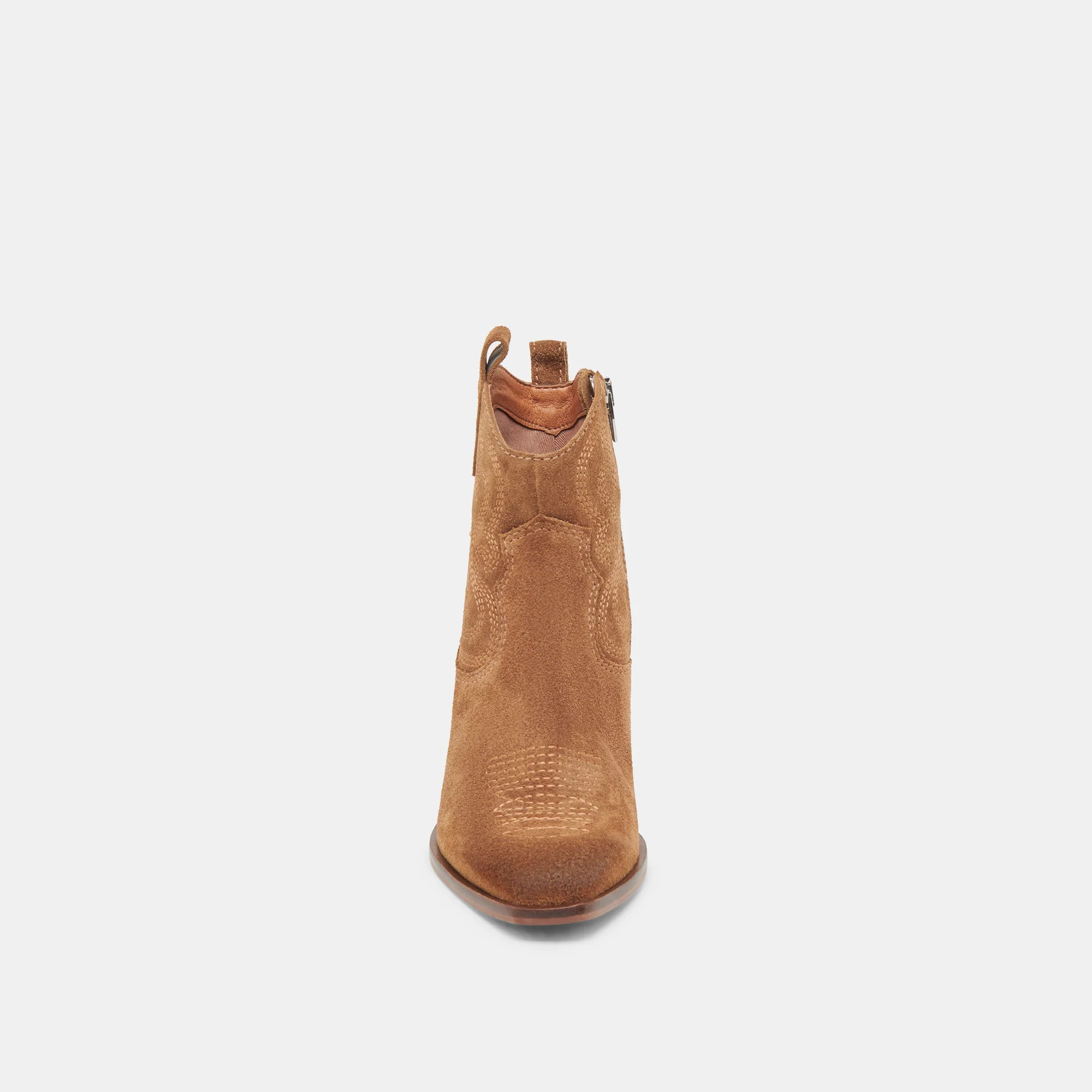 SHANIA BOOTIES BROWN SUEDE | DolceVita.com