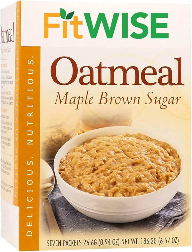FITWISE - High Protein Oatmeal, 15g Protein, Low Carb, Low Calorie, Low Fat, Sugar Free, Keto Fri... | Amazon (US)