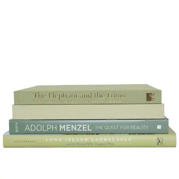 Books Green Decorative Accessories: Everglades ColorStak - Bed Bath & Beyond - 39534312 | Bed Bath & Beyond