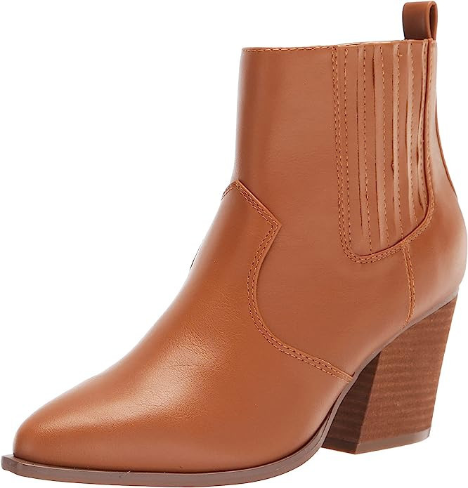 The Drop Women's Sia Pointed Toe Western Ankle Boot | Amazon (US)