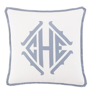 Lexie Applique Monogram Pillow Cover | Ballard Designs, Inc.