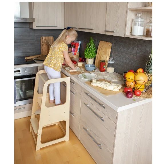 Kitchen Helper Tower Kitchen Stool Safety Stool Toddler Step - Etsy | Etsy (US)
