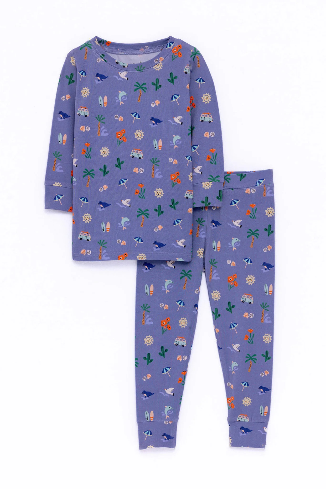 San Diego - CloudBlend™ Long Sleeve Pajamas Set | Wildbird