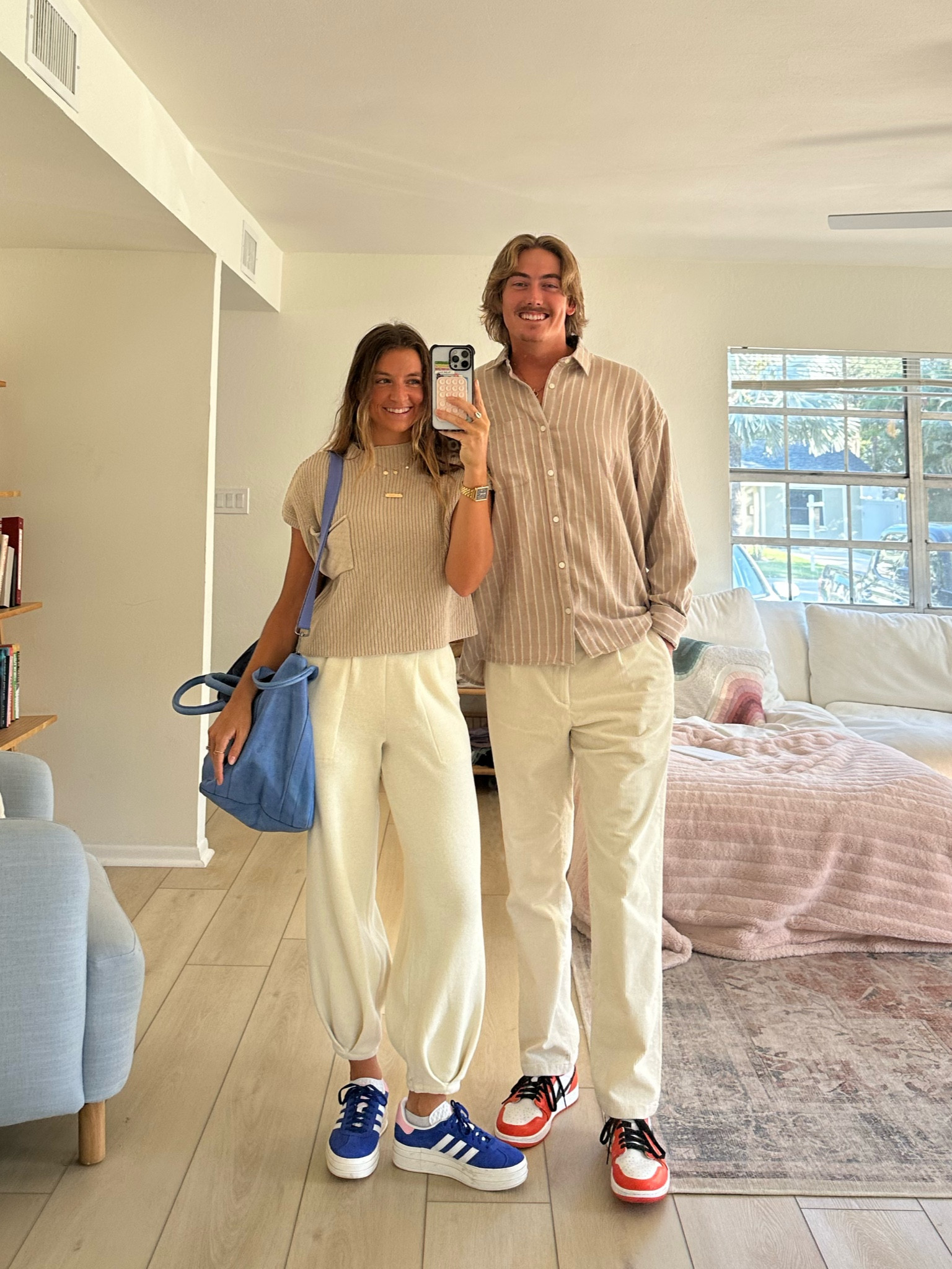 couple fit check!
Size: small 
Josh: size XL top pants 32 long

#LTKstyletip #LTKGiftGuide #LTKmens