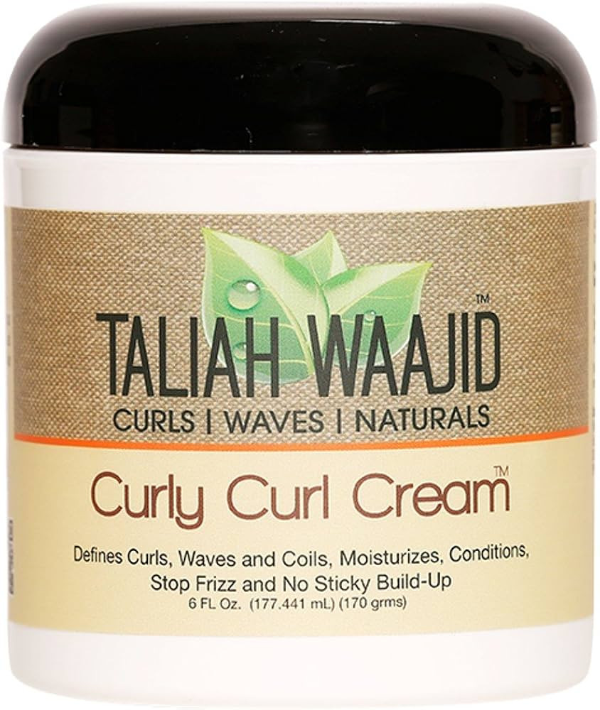 Taliah Waajid Curls Waves Natural - Curly Curl Cream | Extreme Curl Definition Hair Styling Gel |... | Amazon (US)
