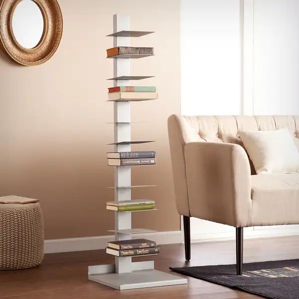 SEI Furniture Denargo Spine Book Tower - Overstock - 22751448 | Bed Bath & Beyond